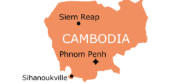 CAMBODIA MAP