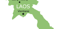 LAOS MAP